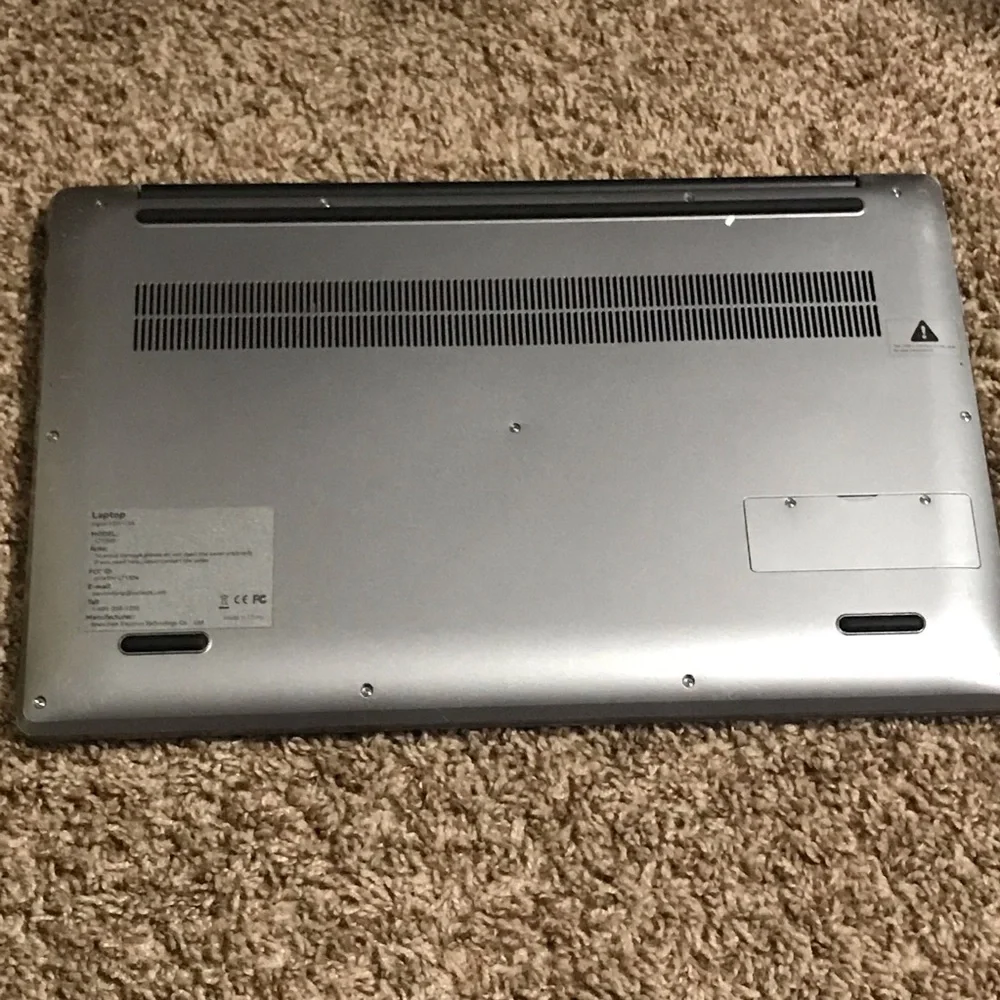 15.6” Laptop 8GB RAM 256GB Hard Drive Intel Celeron, KEYBOARD DOES NOT WORK
